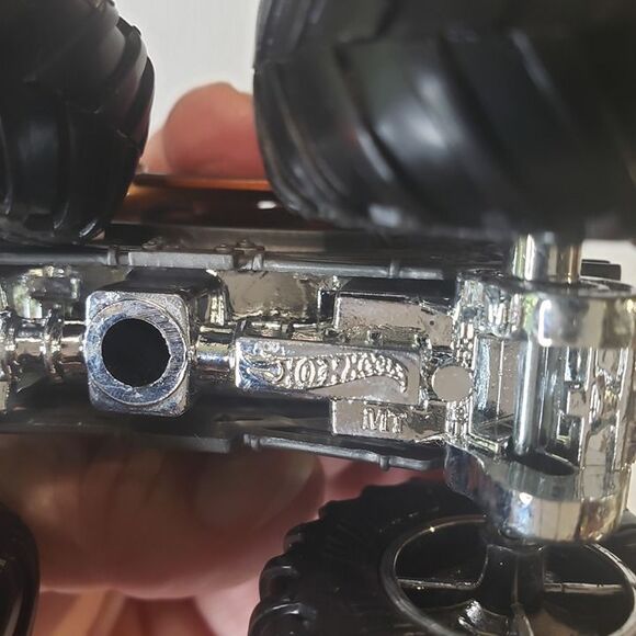 Hot Wheels Chevy Camaro Monster Trucks Burnt Orange Die Cast Toy - Picture 6 of 7